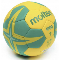 Гандбольний м'яч Molten 1800 IHF (розмір 2) H2X1800-YG +подарунок Гандбольний м'яч Molten 1800 IHF (розмір 2) H2X1800-YG +подарунок