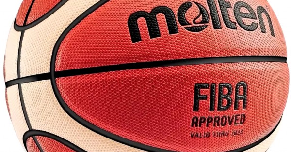 Баскетбольний м'яч Molten GG6x (Офіційний топовий м'яч FIBA)