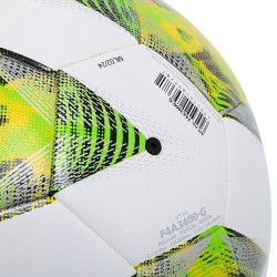 М'яч для футболу Molten F4A3400 біло-зелений (розмір 4)