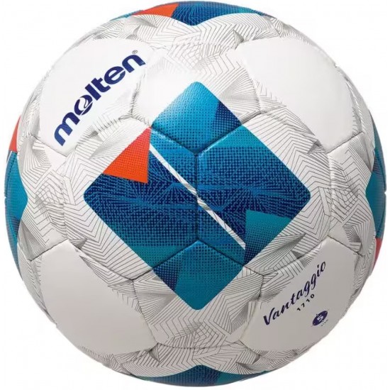 М'яч для футболу Molten F5N1710 біло-синій (розмір 5)
