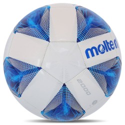 М'яч для футболу Molten F5A2000 біло-синій (розмір 5) М'яч для футболу Molten F5A2000 біло-синій (розмір 5)