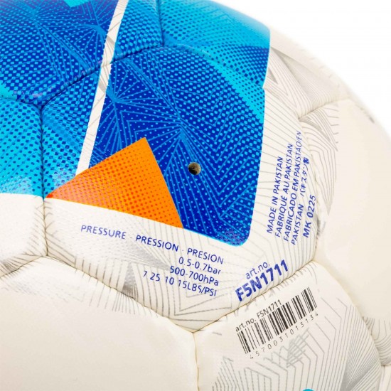 М'яч для футболу Molten F5N1711 біло-синій (розмір 5)