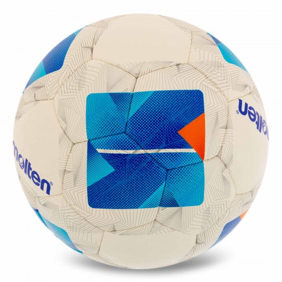 М'яч для футболу Molten F5N1711 біло-синій (розмір 5)