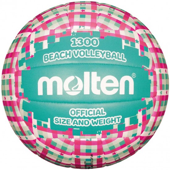 Волейбольний м'яч Molten V5B1300-CG (для пляжного волейболу) +подарунок
